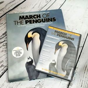 March of the Penguins 🐧 book and DVD set
